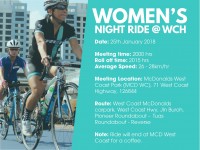 Women's Night Ride @ West Coast Highway