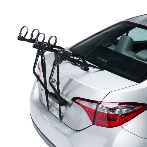 lock trunk bike rack to car