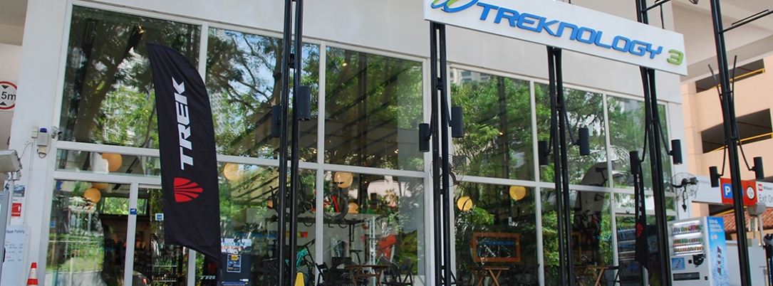 Treknology3 Cuscaden Showroom – The Cyclist Shopping Haven